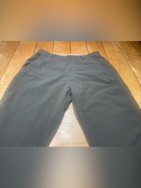 Rohan Fusion Trousers Polyamide Hiking Pants Size 36x32 Olive Green Performance